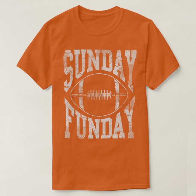 T-shirt Dimanche Fade Rétro (Design devant)