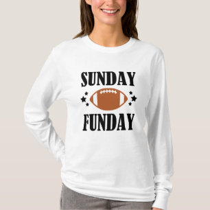 T-shirt Dimanche Funday chemise de football féminine