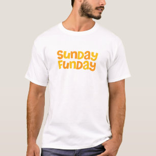 T-shirt Dimanche le jour de fête.