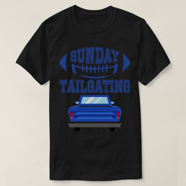 T-shirt Dimanche Tailging (Design devant)