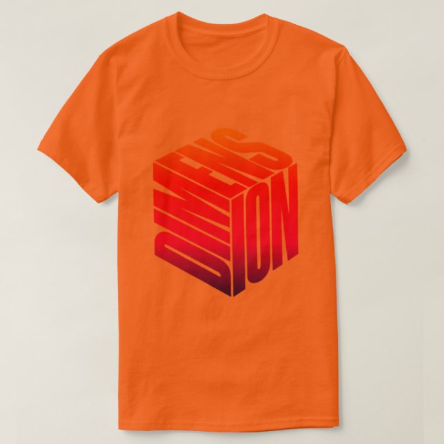 T-shirt Dimension (Design devant)