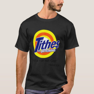 T-shirt Dîmes Et Offres Un Homme Rob Dieu