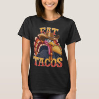 Dinde de Thanksgiving Manger des Tacos Drôle Mexi