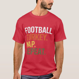 T-shirt Dînde Nap Répéter Cadeau de Thanksgiving Costume J