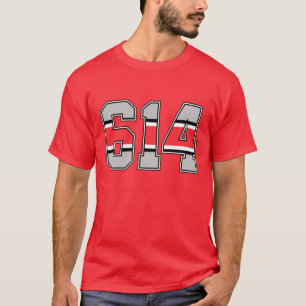 T-shirt d'indicatif régional 614