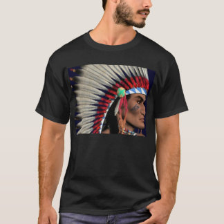 T-shirt ~ d'Indien d'Amerique de ~