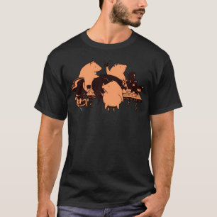 T-shirt Dîner avec les amis drôle