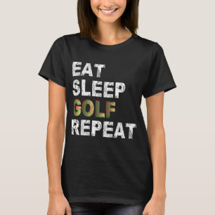 T-shirt Dîner Golf Répéter