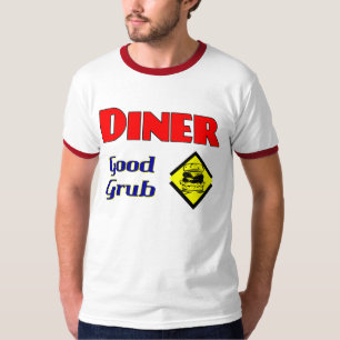 T-shirt Diner Good Grub Hamburger Restaurant Art