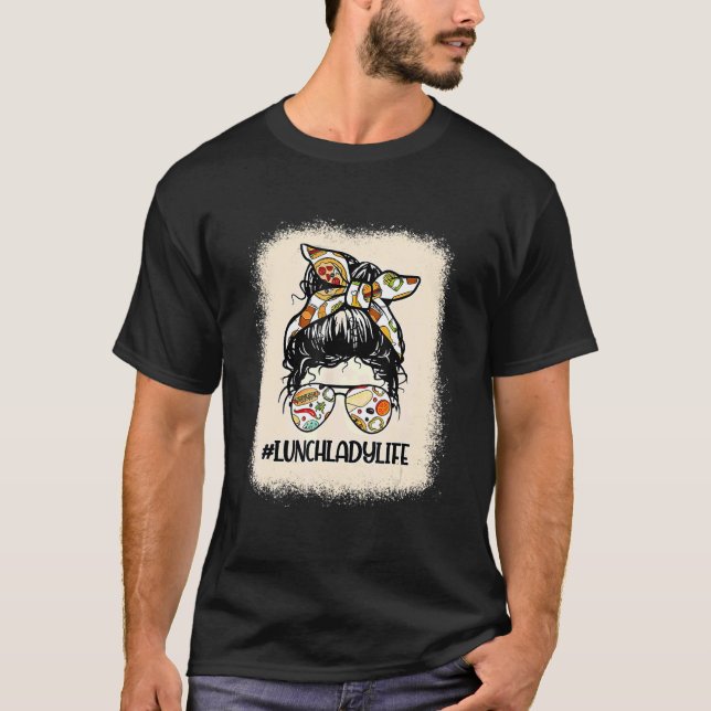 T-shirt Dîner Lady Messy Bun Déjeuner Lady Li (Devant)