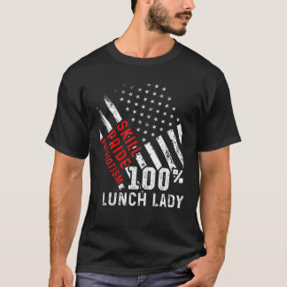T-shirt Dîner Lady School Food Attendant Dames