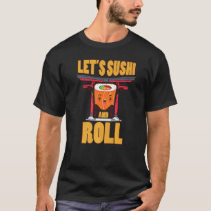 T-shirt Diner Sushiman Soysauce Oriental Nori Wasabi Temak
