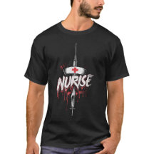 T-Shirt d'infirmière - Cadeau médical drôle pour i