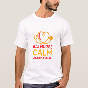 T-Shirt d'infirmière de réanimation – Calme inébra