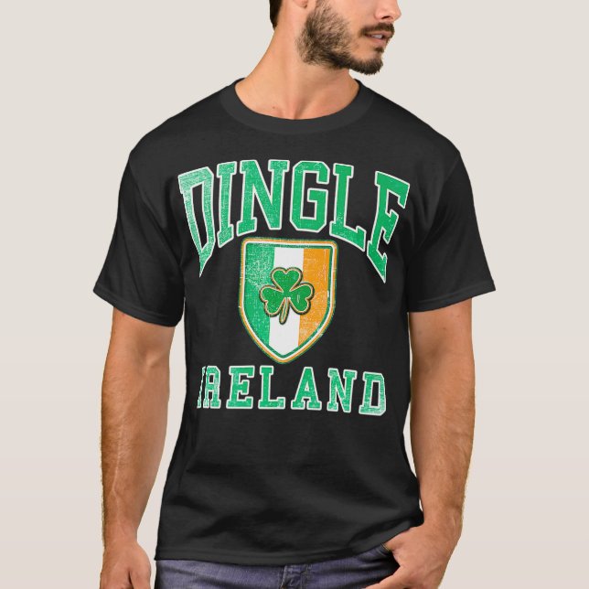 T-shirt DINGLE IRLANDE Irlandais déprimé (Devant)