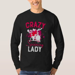 T-shirt Dingue Lady Drôle Fantastique Femme Intérieure Piè