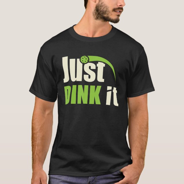 T-shirt Dink It Funky Pickleball (Devant)