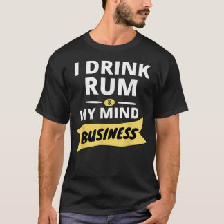 T-shirt Dink Water and Mind My Business Soca    teeCarniv