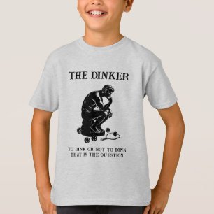 T-shirt Dinker Thinker Personnalisé Funny Pickleball