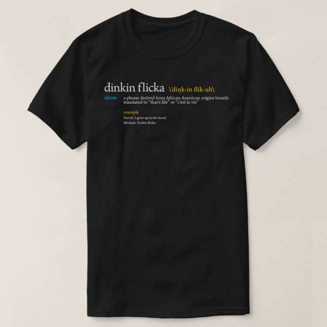 T-shirt Dinkin Flicka (Design devant)
