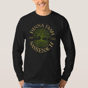 T-shirt Dinna Fash Sassenach Outlander Celtic Tree of Life