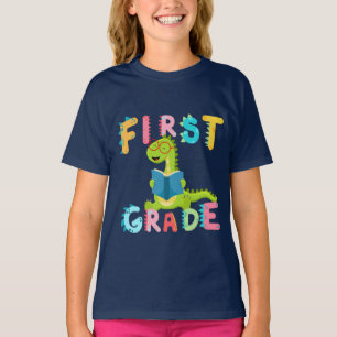 T-shirt Dino 1er GRADE Escadron école d'enseignant