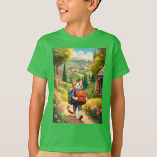 T-shirt Dino Adventure Green Tee for Boys : A Stylish tshi