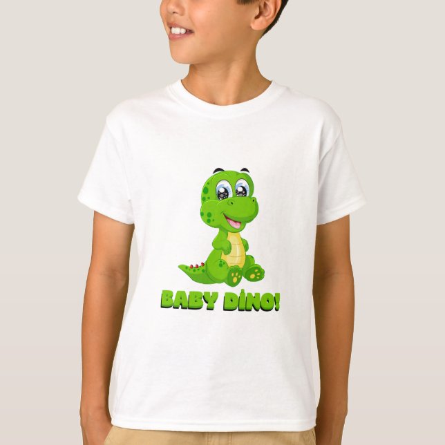 T-shirt dino bébé (Devant)