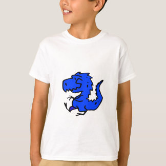 T-shirt Dino bleu
