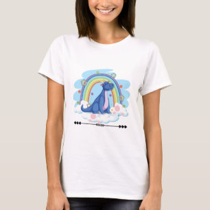 T-shirt dino bleu mignon