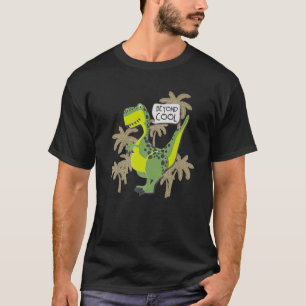 T-shirt Dino Cute Dinosaur Au-Delà Du Cool Rex Birthday Bo