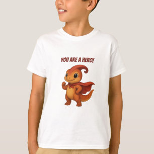 T-shirt Dino Kammli Superhero « You are a Hero » T‑Shirt