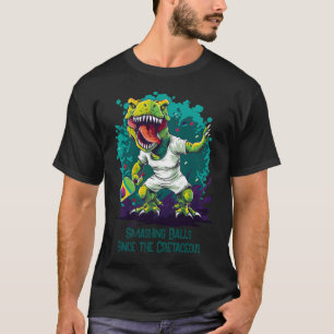 T-shirt Dino-mite pickleball drôle