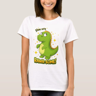 T-shirt Dino RAWR-SOME Charme
