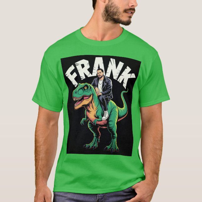 T-shirt Dino Ride de Frank (Devant)