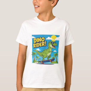 T-shirt "Dino Rider – Dévalez l'aventure en skate !"