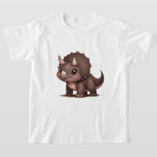 T-shirt Dino Triceratops - Collection Kammli Friends
