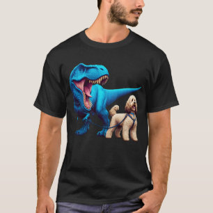 T-shirt Dinosaur Dinosaur Cockapoo Amoureux des chiens de