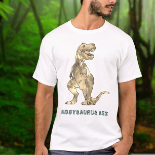 T-shirt Dinosaur enfants Fête Papa Daddysaurus Rex