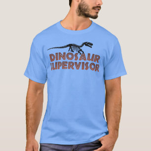T-shirt Dinosaur expert Dinosaur conception de squelette d
