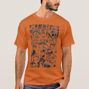 T-shirt Dinosaur Fossiles TRex Paléontologie cadeau vinta