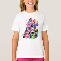 Dinosaur Girl Birthday Party 4
