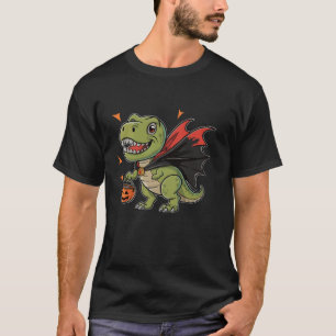 T-shirt Dinosaur Halloween Éffrayant Dino Lover Scique O