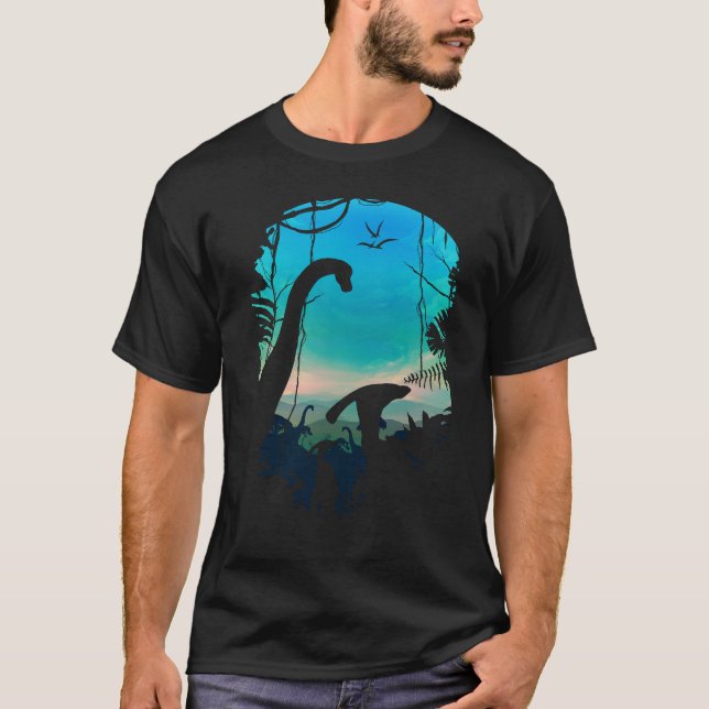 T-shirt Dinosaur land (Devant)