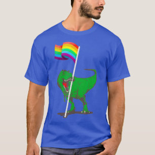 T-shirt Dinosaur Lgbt Gay pride Amusant Arc-en-ciel