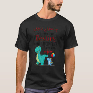T-shirt Dinosaur Moi et Mammy sont plus que des nécessités