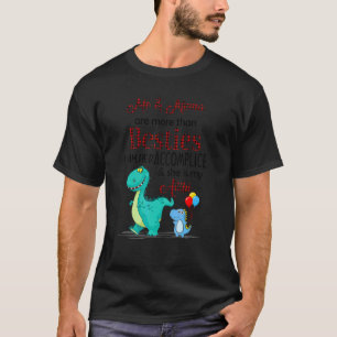 T-shirt Dinosaur Moi et Mema sommes plus que des meilleure