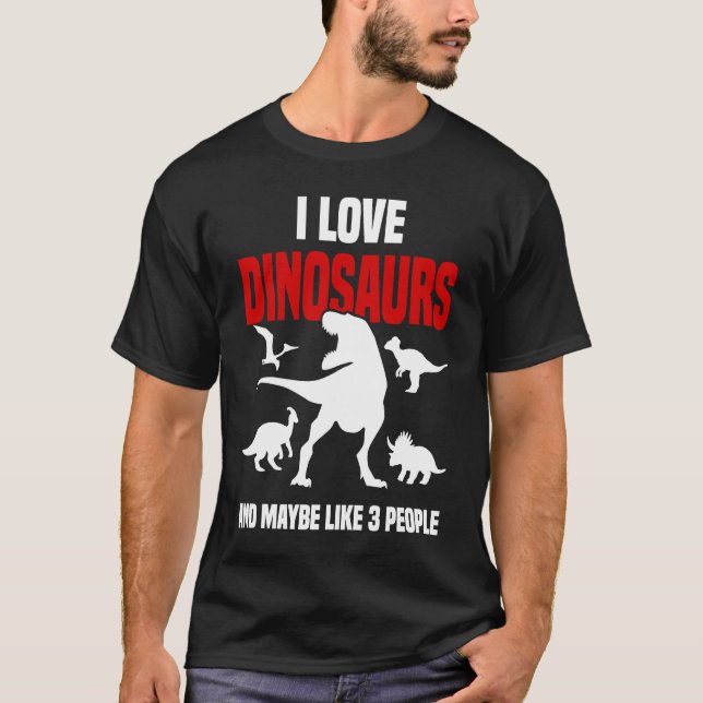 T-shirt Dinosaur  Sarcastic Paleontology Rex  Dinosaurs (Devant)