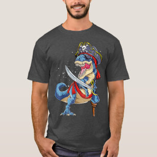 T-shirt Dinosaur T Re Pirate T Jolly roger Halloween 1799