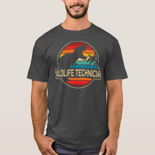T-shirt Dinosaur, technicien en faune